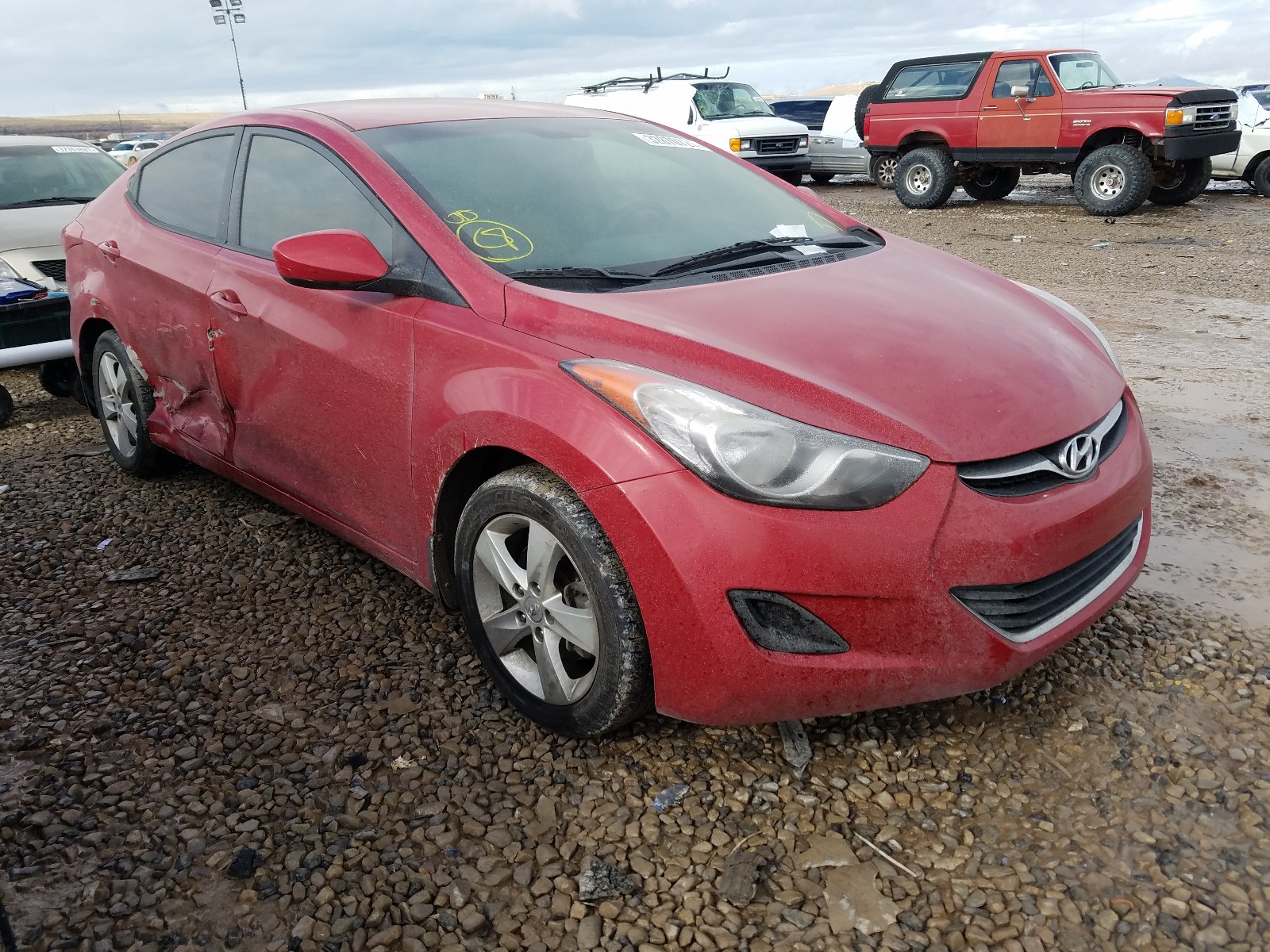 HYUNDAI ELANTRA GL 2013 kmhdh4aexdu958763