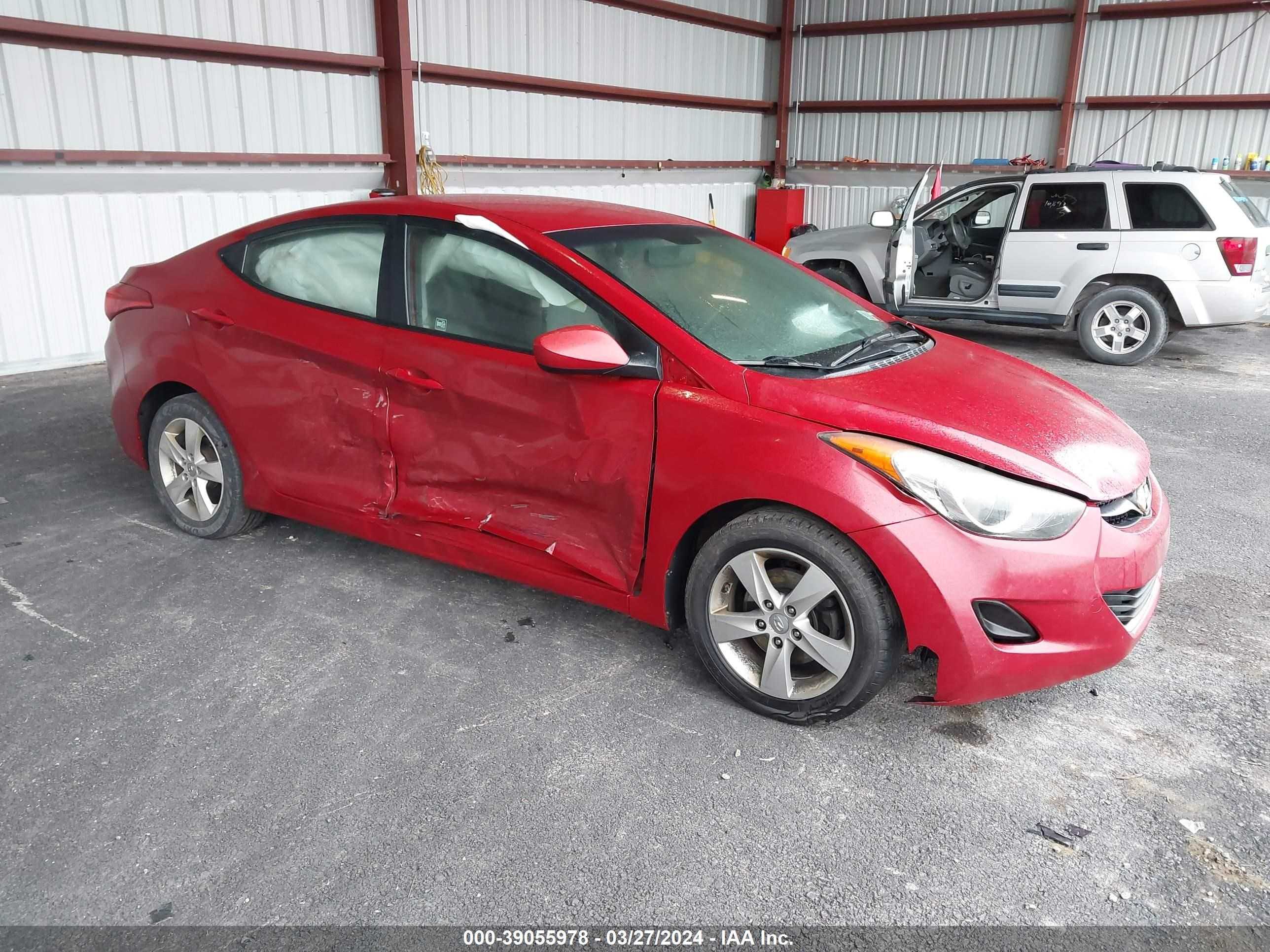 HYUNDAI ELANTRA 2013 kmhdh4aexdu988524