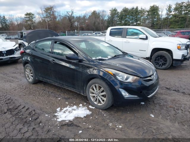 HYUNDAI ELANTRA 2014 kmhdh4aexeu027780