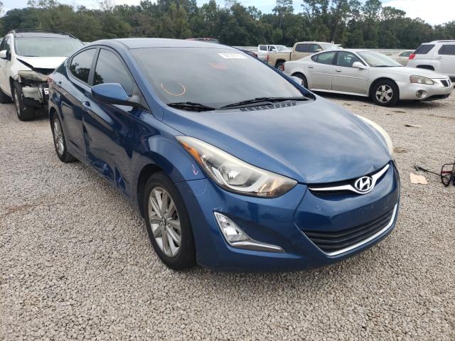 HYUNDAI ELANTRA SE 2014 kmhdh4aexeu028878