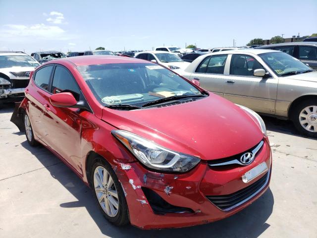 HYUNDAI ELANTRA SE 2014 kmhdh4aexeu031070