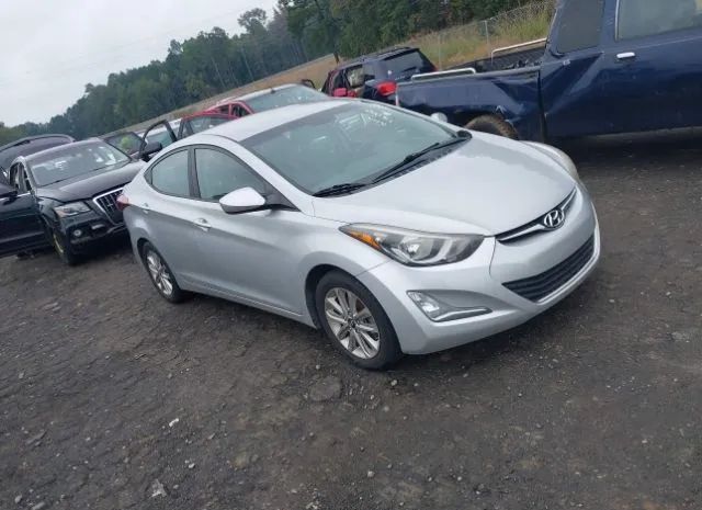 HYUNDAI ELANTRA 2014 kmhdh4aexeu034504