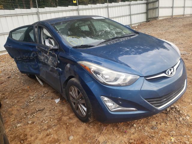 HYUNDAI ELANTRA SE 2014 kmhdh4aexeu047138