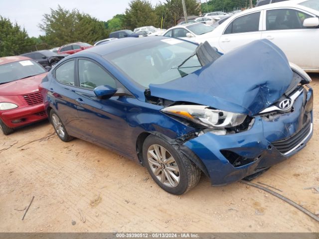 HYUNDAI ELANTRA 2014 kmhdh4aexeu048547