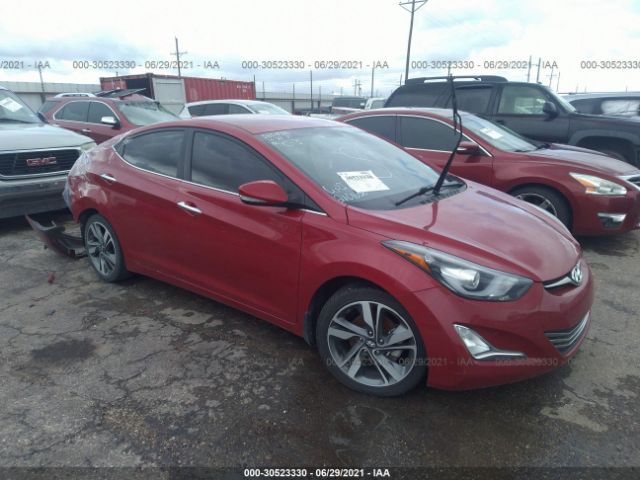 HYUNDAI ELANTRA 2014 kmhdh4aexeu067566