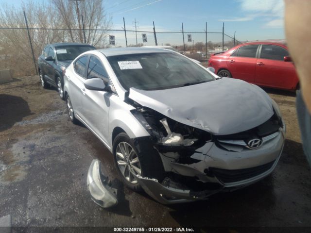 HYUNDAI ELANTRA 2014 kmhdh4aexeu071889