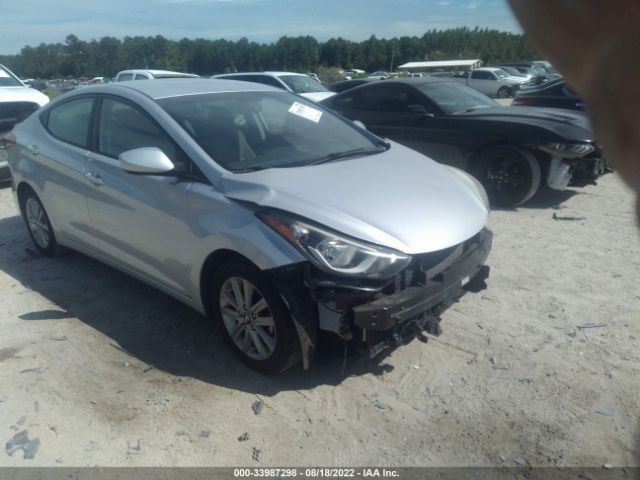 HYUNDAI ELANTRA 2014 kmhdh4aexeu075800