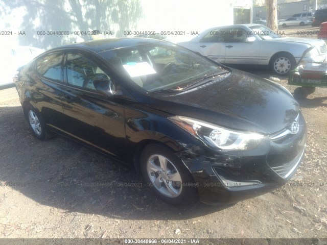 HYUNDAI ELANTRA 2014 kmhdh4aexeu076252