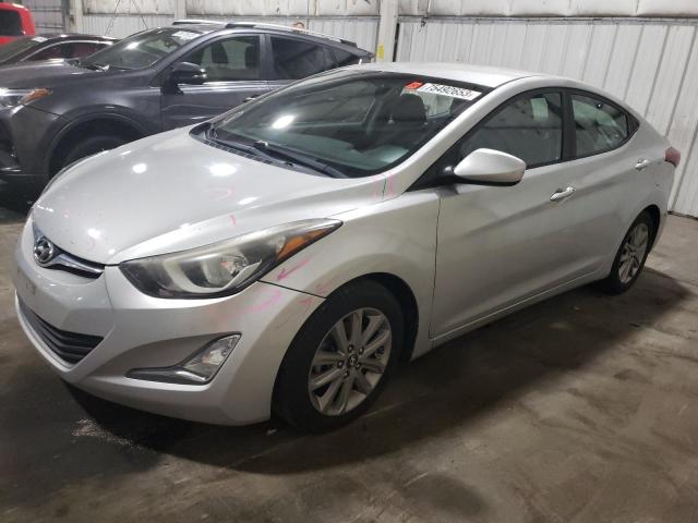 HYUNDAI ELANTRA 2014 kmhdh4aexeu083993