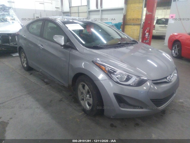 HYUNDAI ELANTRA 2014 kmhdh4aexeu085338