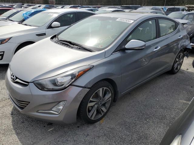 HYUNDAI ELANTRA 2014 kmhdh4aexeu087588