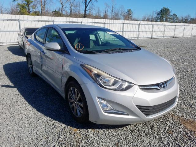 HYUNDAI ELANTRA SE 2014 kmhdh4aexeu088496