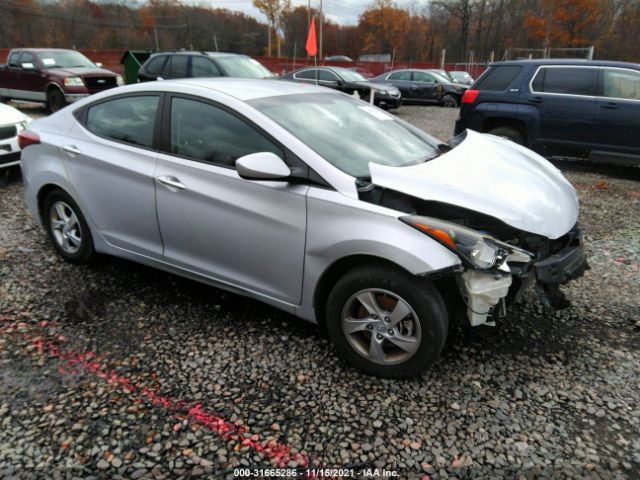 HYUNDAI ELANTRA 2014 kmhdh4aexeu090202