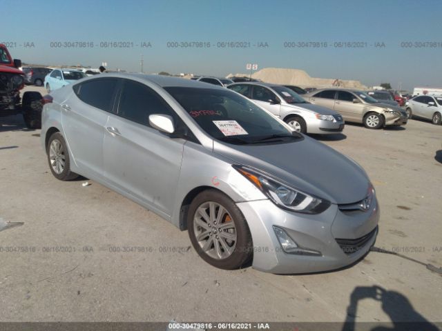 HYUNDAI ELANTRA 2014 kmhdh4aexeu092211