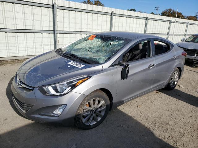 HYUNDAI ELANTRA 2014 kmhdh4aexeu093259