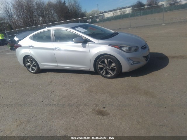 HYUNDAI ELANTRA 2014 kmhdh4aexeu100291