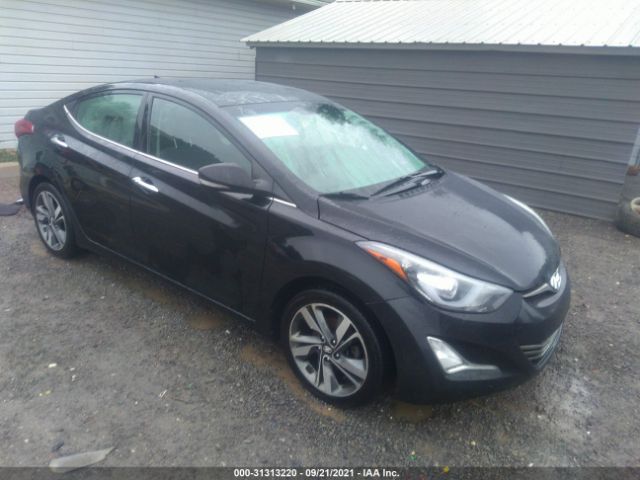 HYUNDAI ELANTRA 2014 kmhdh4aexeu104941