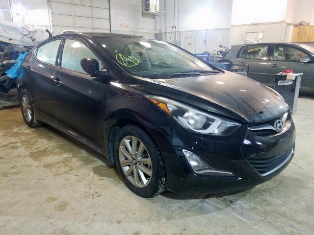 HYUNDAI ELANTRA SE 2014 kmhdh4aexeu107760