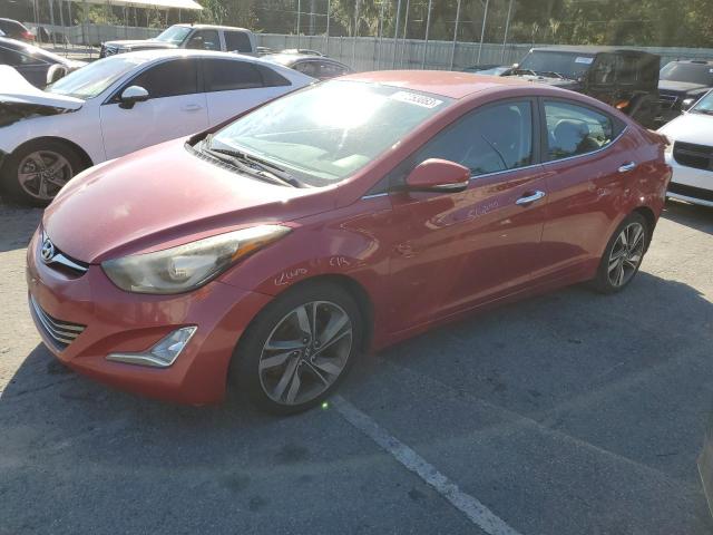 HYUNDAI ELANTRA 2014 kmhdh4aexeu108312