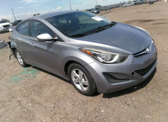 HYUNDAI ELANTRA 2014 kmhdh4aexeu113039