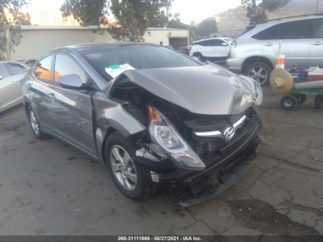 HYUNDAI ELANTRA 2014 kmhdh4aexeu120489