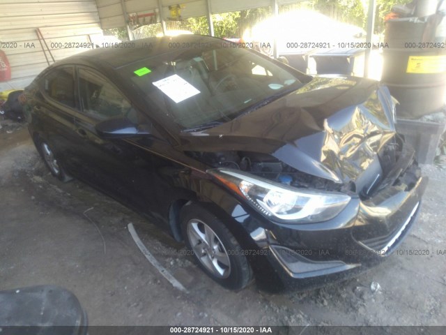 HYUNDAI ELANTRA 2014 kmhdh4aexeu134375