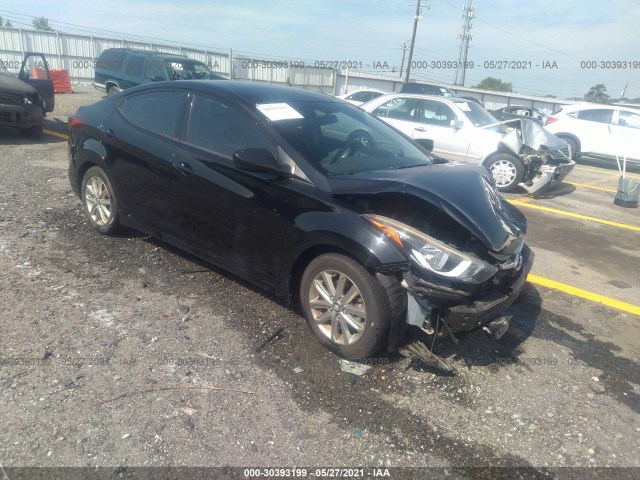 HYUNDAI ELANTRA 2014 kmhdh4aexeu136210