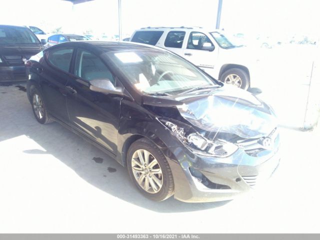 HYUNDAI ELANTRA 2014 kmhdh4aexeu138569