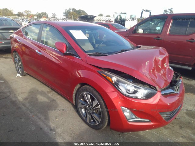 HYUNDAI ELANTRA 2014 kmhdh4aexeu138989