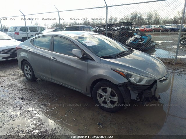 HYUNDAI ELANTRA 2014 kmhdh4aexeu138992