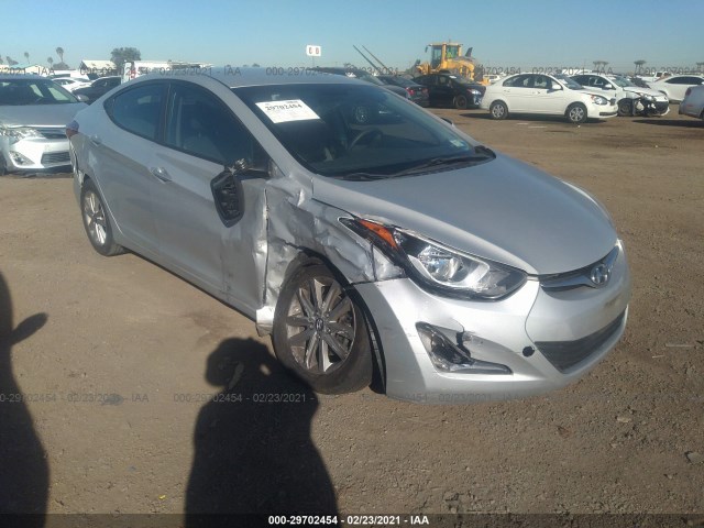 HYUNDAI ELANTRA 2014 kmhdh4aexeu147790