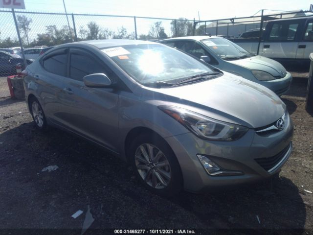 HYUNDAI ELANTRA 2014 kmhdh4aexeu157302