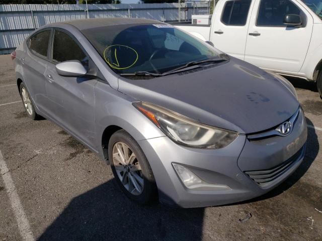 HYUNDAI ELANTRA SE 2014 kmhdh4aexeu158045