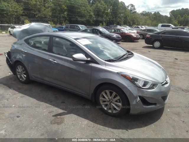 HYUNDAI ELANTRA 2014 kmhdh4aexeu158742