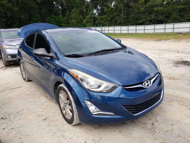 HYUNDAI ELANTRA SE 2014 kmhdh4aexeu162130