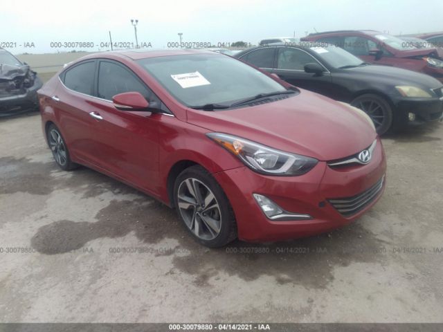 HYUNDAI ELANTRA 2014 kmhdh4aexeu162225