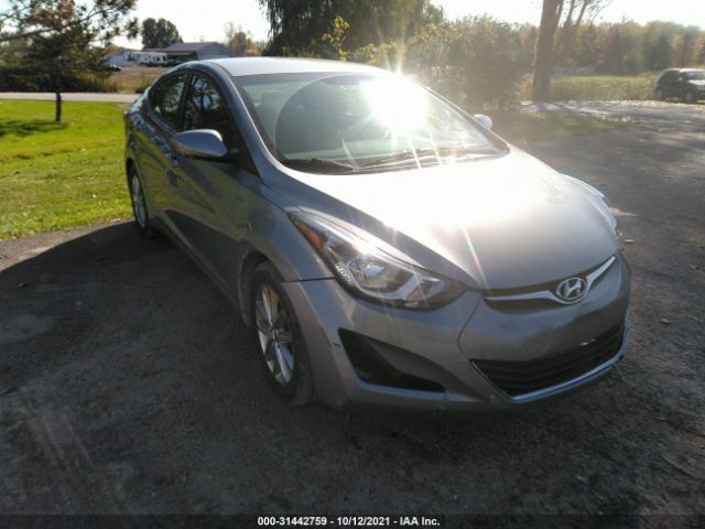 HYUNDAI ELANTRA 2014 kmhdh4aexeu164539