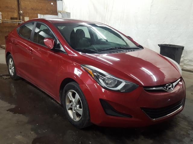 HYUNDAI ELANTRA SE 2014 kmhdh4aexeu171507