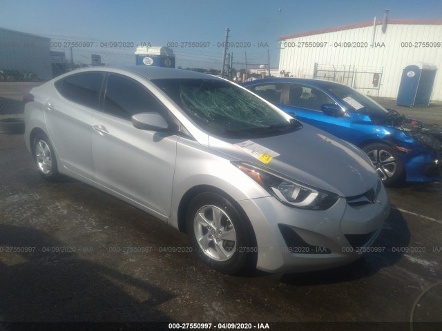 HYUNDAI ELANTRA 2014 kmhdh4aexeu172060