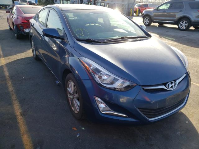 HYUNDAI ELANTRA SE 2014 kmhdh4aexeu177467