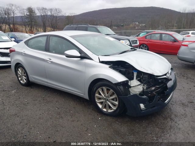 HYUNDAI ELANTRA 2014 kmhdh4aexeu179591