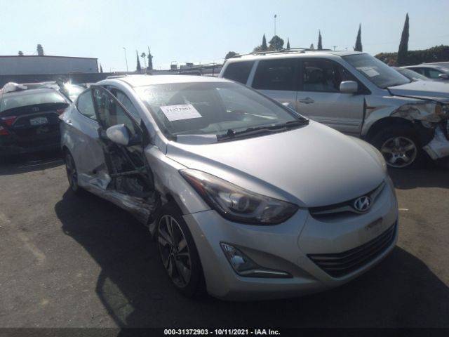 HYUNDAI ELANTRA 2014 kmhdh4aexeu181440