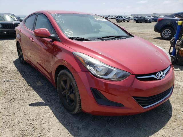 HYUNDAI ELANTRA SE 2014 kmhdh4aexeu181924