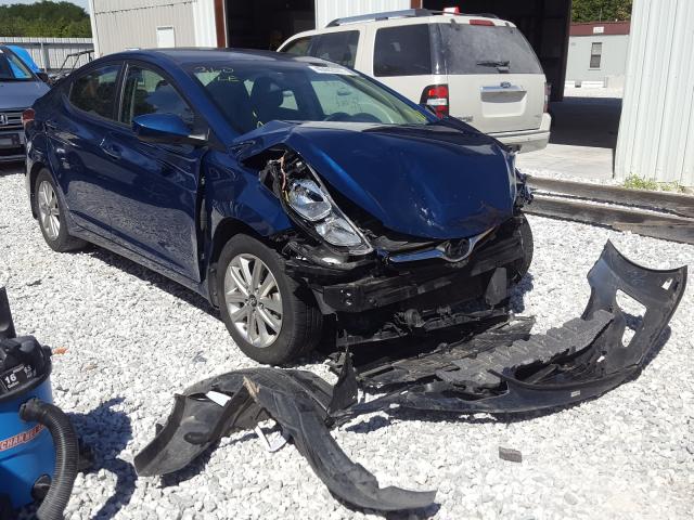 HYUNDAI ELANTRA SE 2014 kmhdh4aexeu184192