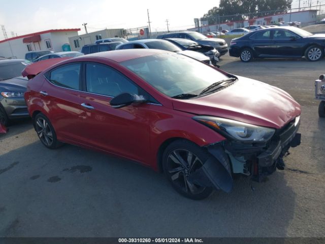 HYUNDAI ELANTRA 2014 kmhdh4aexeu186380