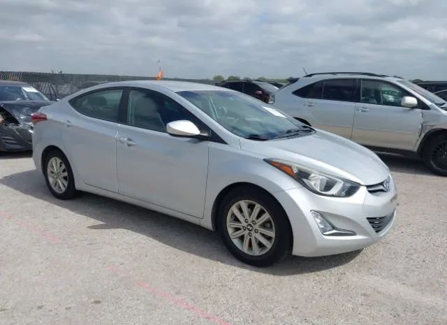 HYUNDAI ELANTRA 2014 kmhdh4aexeu189084