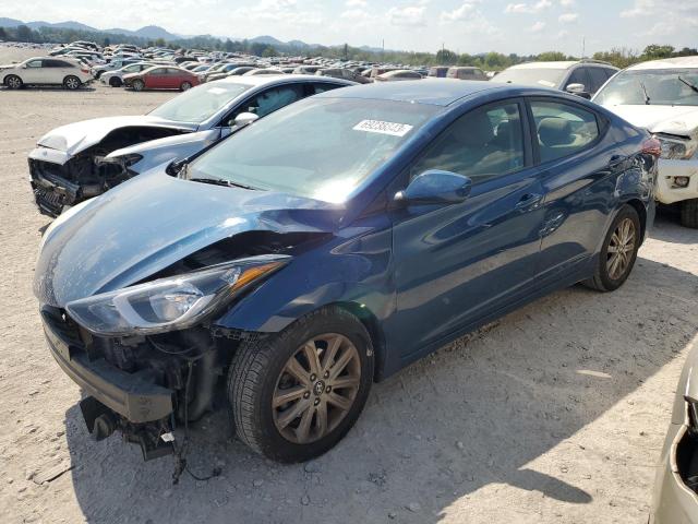 HYUNDAI ELANTRA SE 2014 kmhdh4aexeu205610