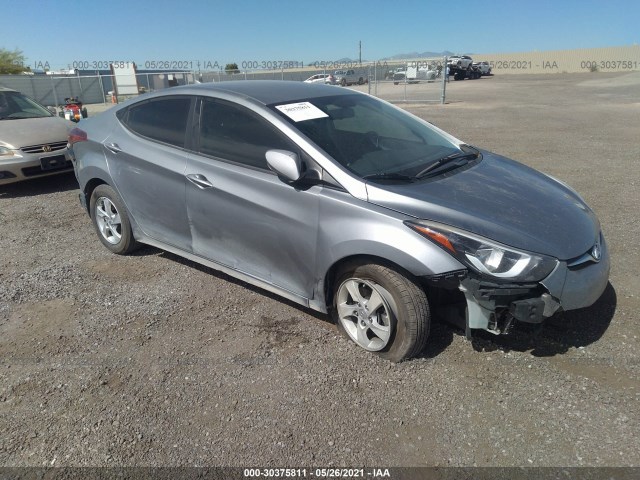 HYUNDAI ELANTRA 2014 kmhdh4aexeu207616