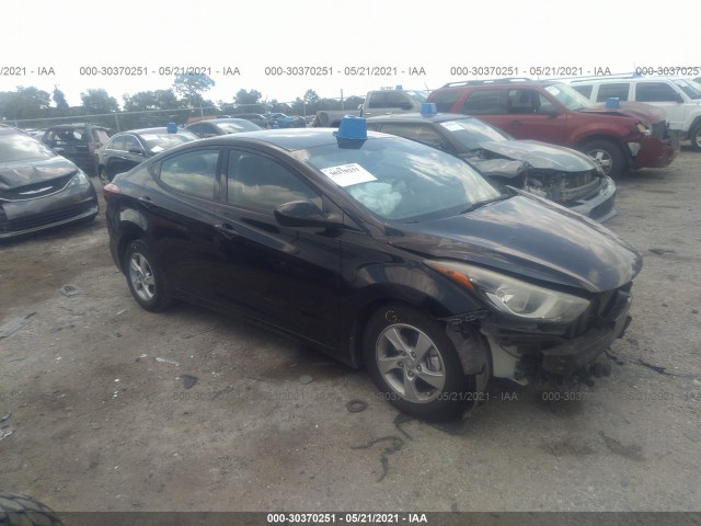 HYUNDAI ELANTRA 2014 kmhdh4aexeu208751