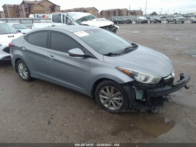 HYUNDAI ELANTRA 2015 kmhdh4aexfu222294